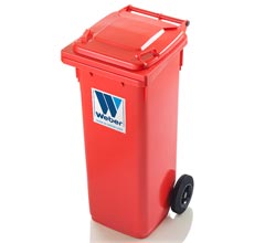 Мобильные мусорные баки 140 л