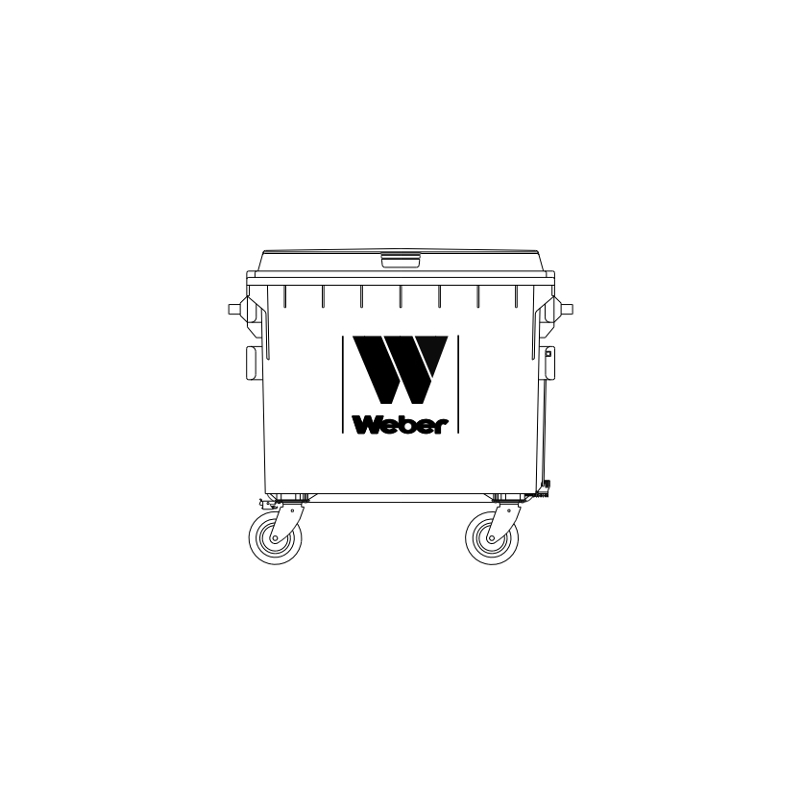 Изображения запасных частей мусорных баков 660 л