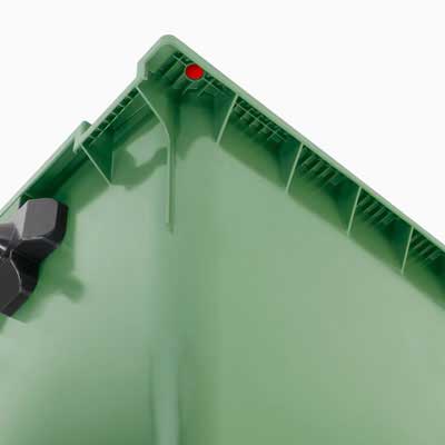 мусорные баки 770 л гребенчатый захват