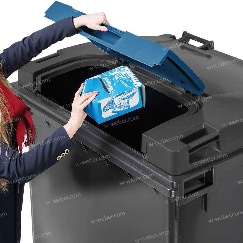 Изображения дополнительной крышки мобильных контейнеров для отходов 1100 л fl lil