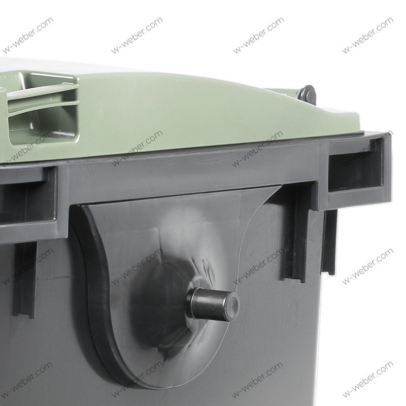 Изображения подъемных цапф мобильных контейнеров для отходов 1100 л fl