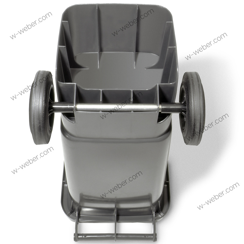 Изображения оси/полого основания мусорных баков 80 литров